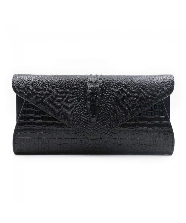 GeniuR Handbags Crocodile Clutches Shoulder