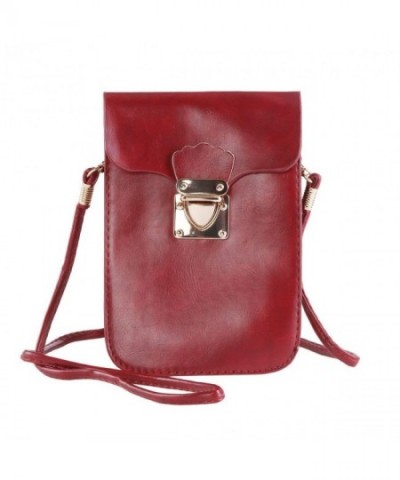 Damara Womens Scalloped Crossbody Holder