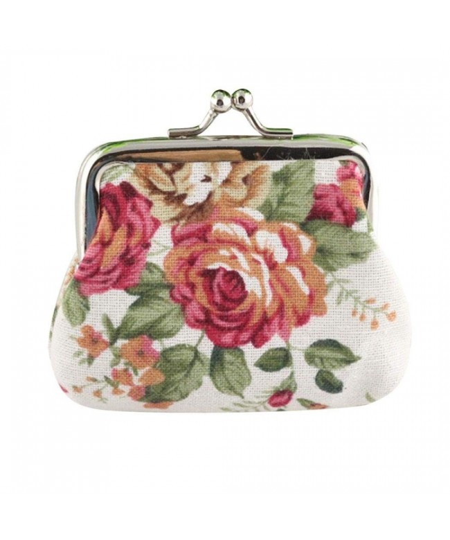 Leoy88 Fashion Vintage Flower Wallet