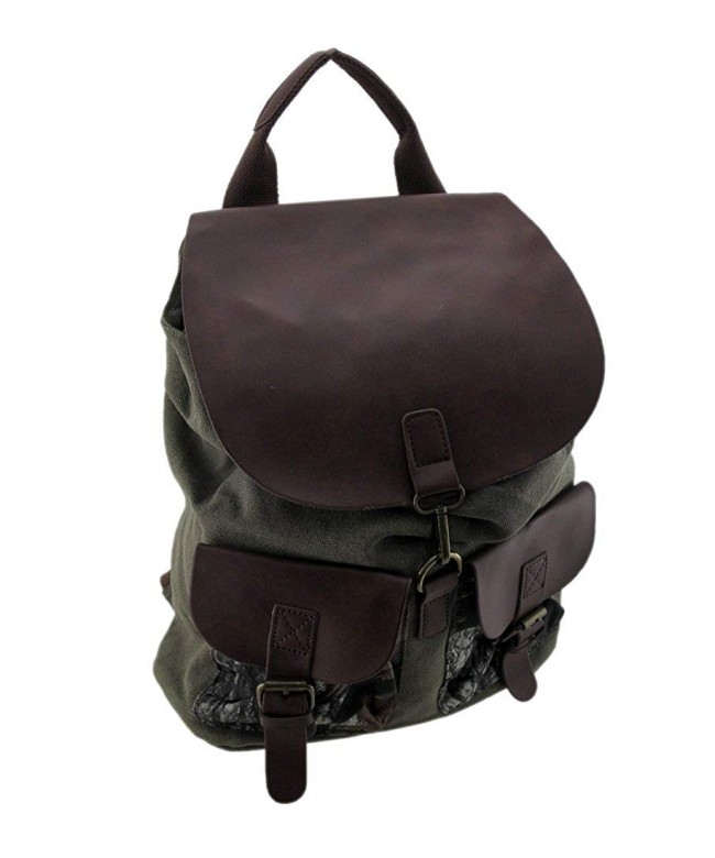 Mossy Oak Cotton Canvas Backpack