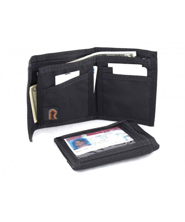 Bifold Wallet Outside Window Closure