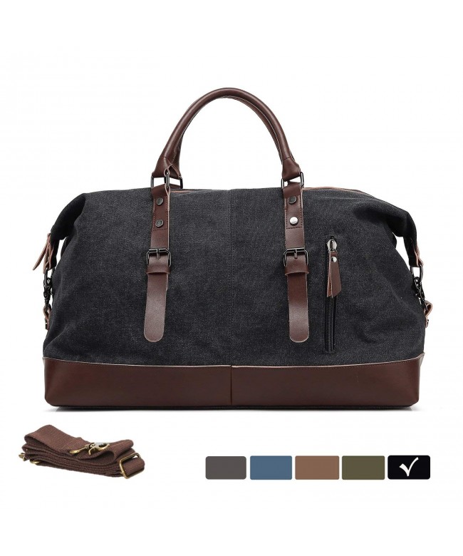 WULFUL Leather Oversized Overnight Weekender