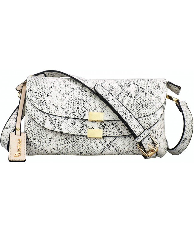 BRENTANO Fashion Double Flap Wristlet Crossbody