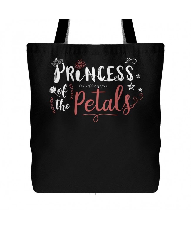 Princess Petals Canvas Tote Bag