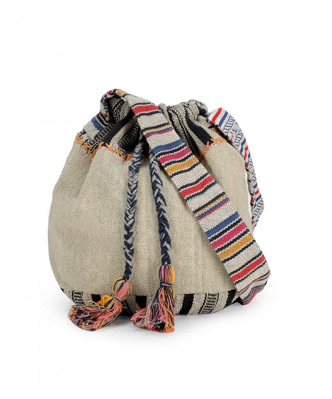 House Handloom Fabric Crossbody Shoulder