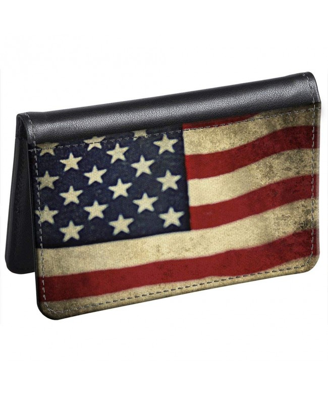 Snaptotes Minimalist Leather Patriotic American