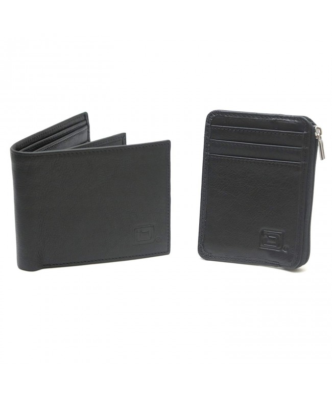 Blocking Bifold Wallet Genuine Leather