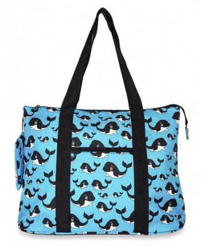 Ever Moda Whale Tote X Large