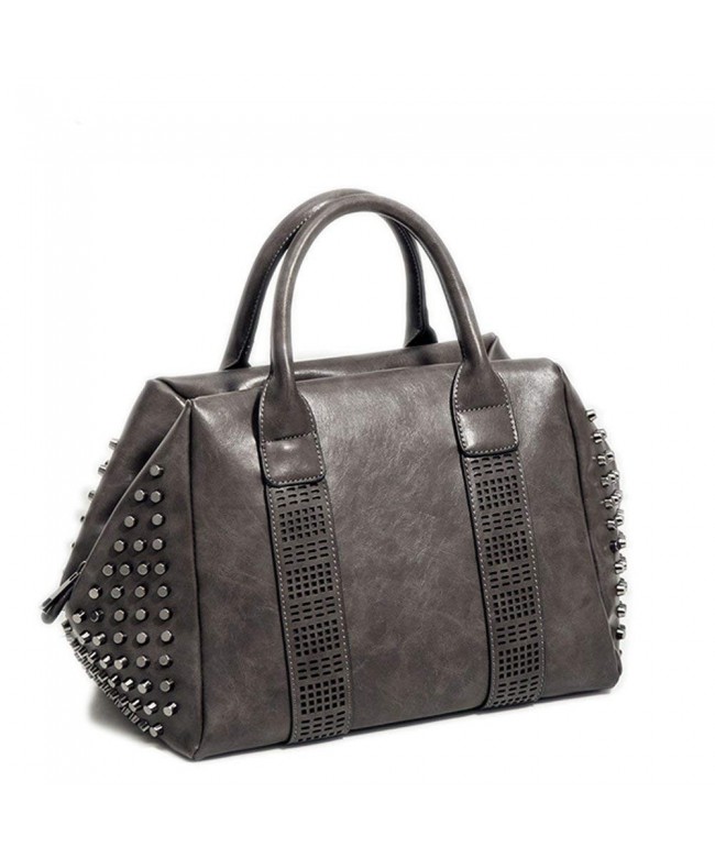 Mn Sue Satchel Studded Shoulder