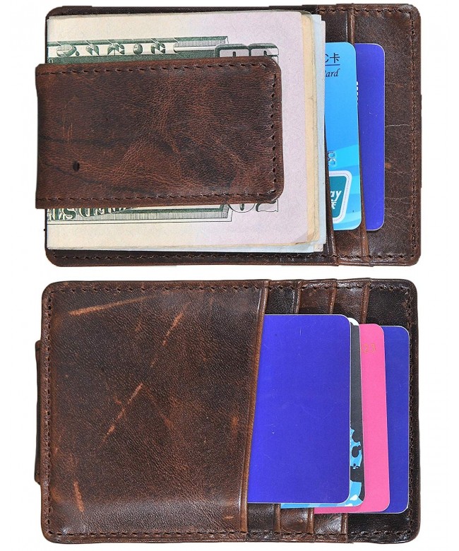 Wallet Genuine Leather Pocket Coffee