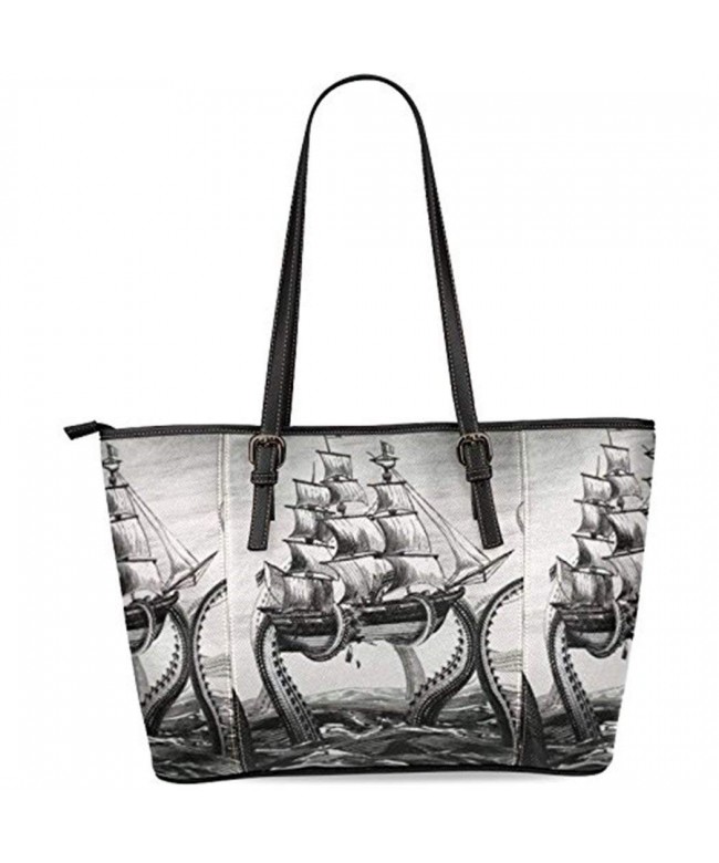 InterestPrint Animals Octopus Shoulder Handbags