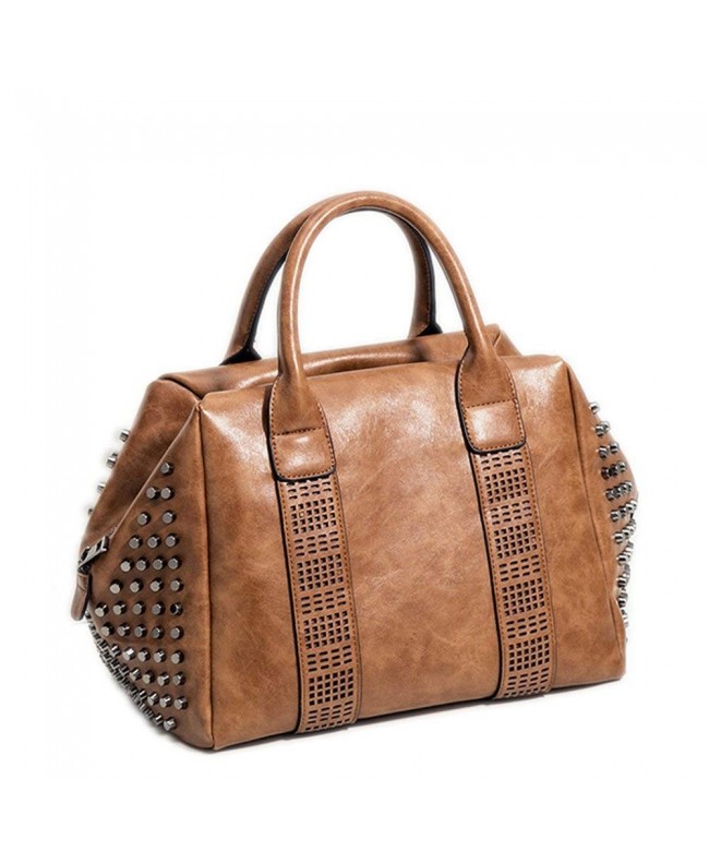 Mn Sue Satchel Studded Shoulder