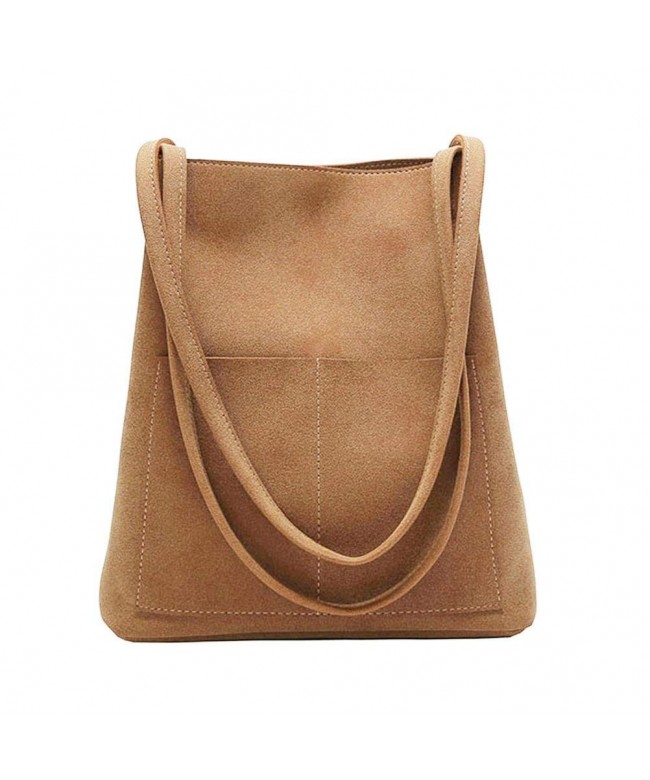 Bucket Leather Womens Handbags Shoulder