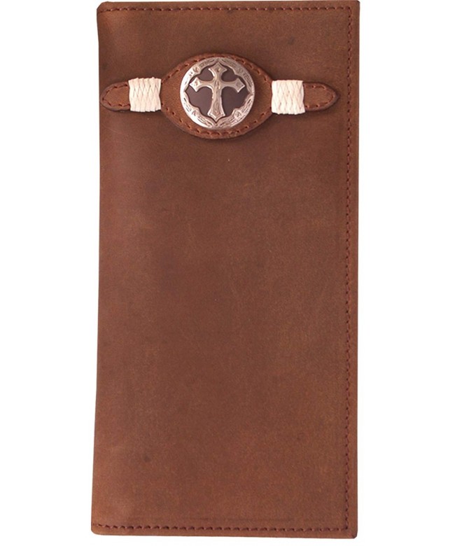 3D Brown Western Rodeo Wallet