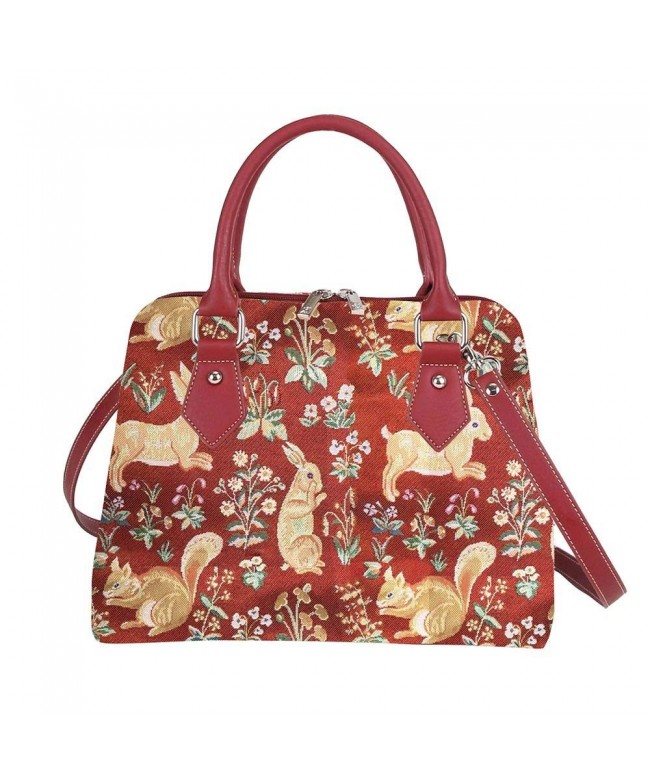 Tapestry Handbag Signare Squirrel CONV FORRD