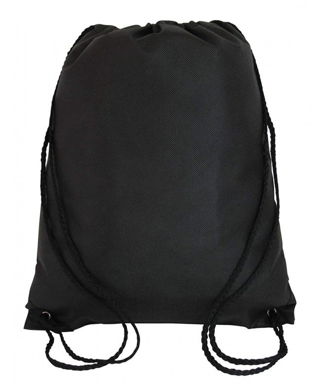 Budget Friendly Woven Drawstring BLACK