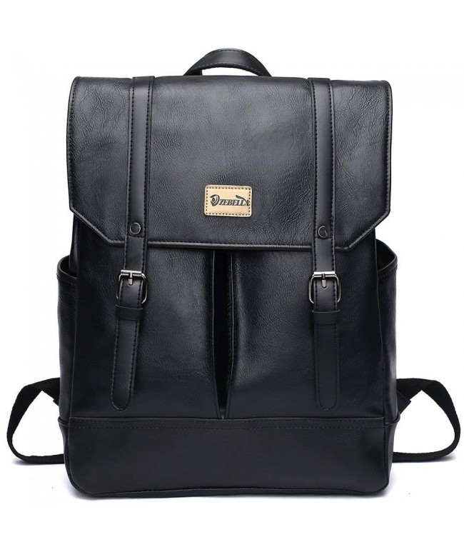 ZEBELLA Vintage Leather Backpack College