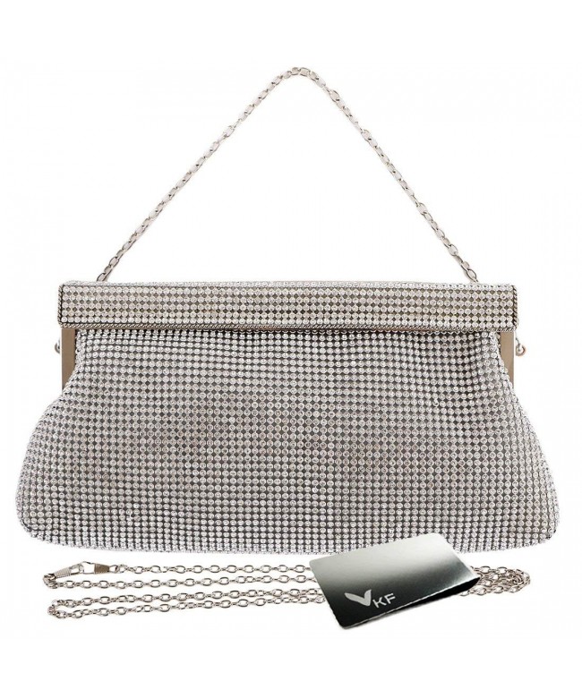 kilofly Crystal Evening Cocktail Handbag