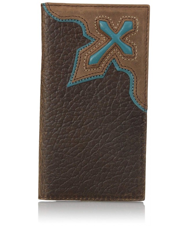 Nocona Cross Inlay Rodeo Brown