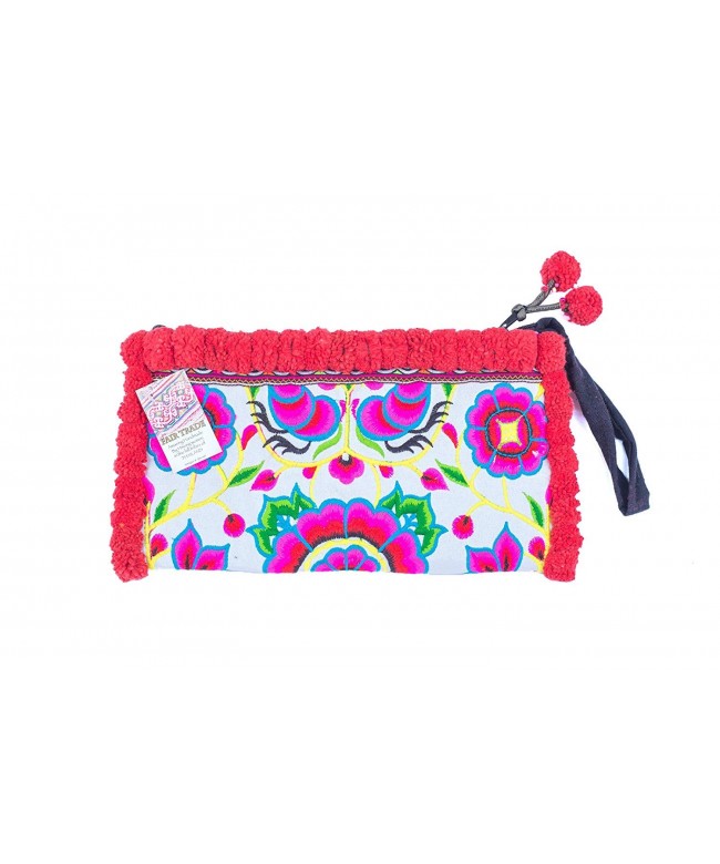 Hamdnade Tribe Wristlet Embroidered Hmong