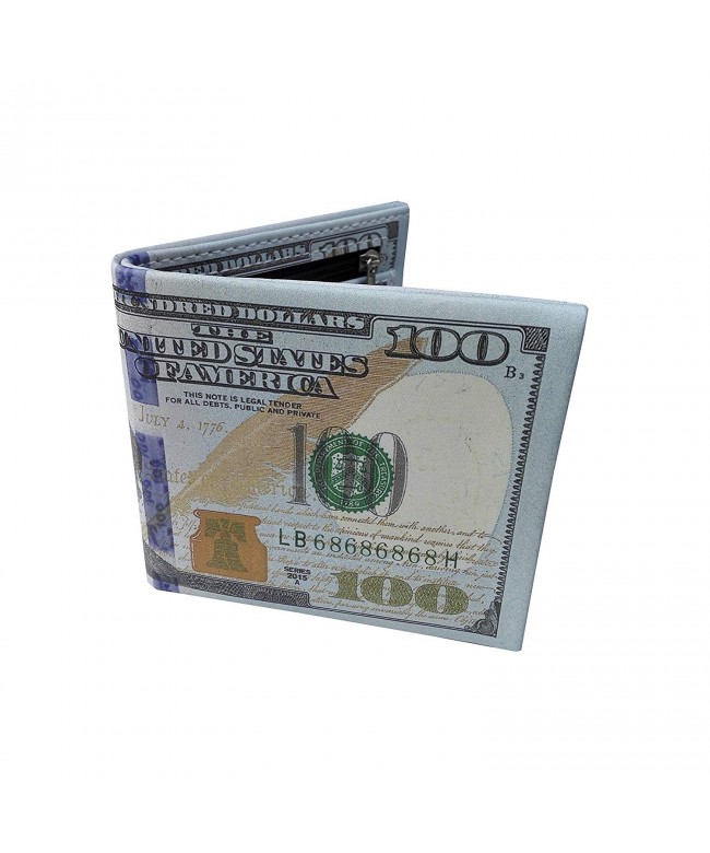 Dollar Bifold Wallets Leather Billfold