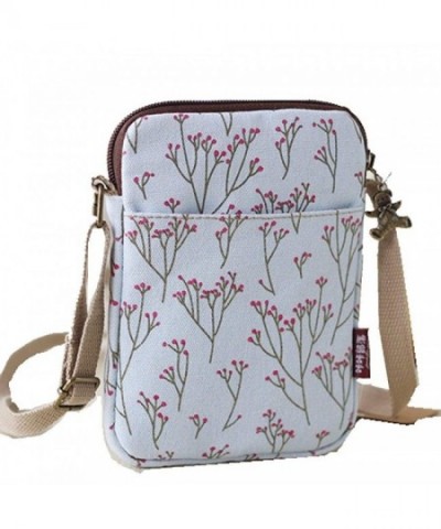 YaJaMa Shoulder Crossbody Cellphone LightBlue