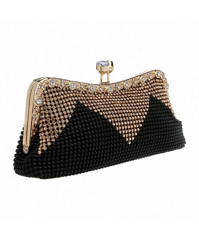 Afibi Handbags Rhinestone Evening Clutches