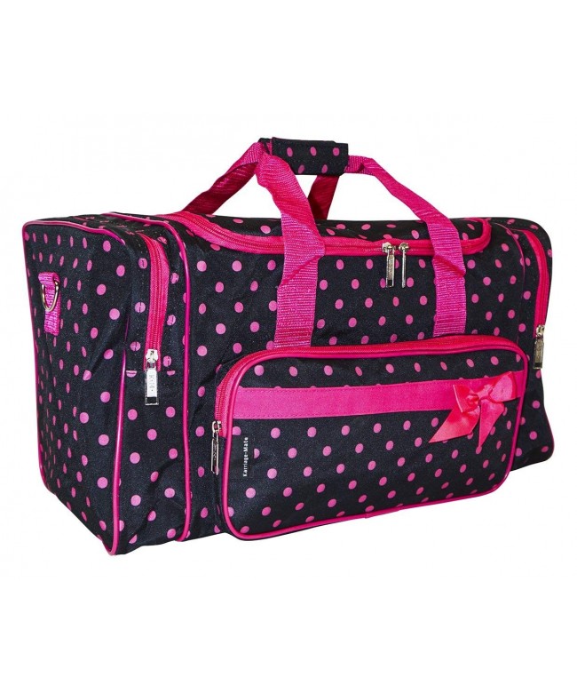 Garden Polka Dot Duffle Bag