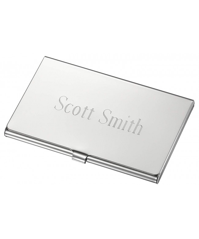 Personalized Canvas Polish Business Holder