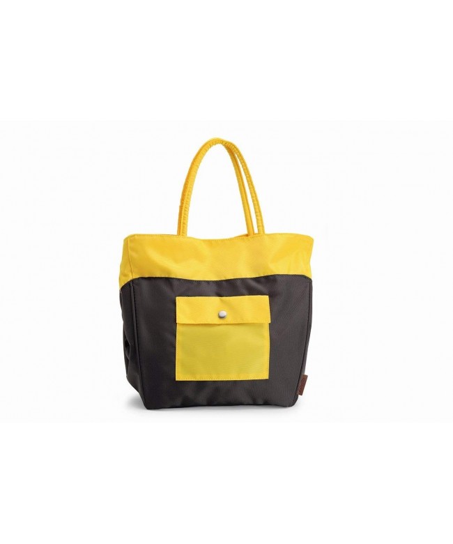 Electra Laguna Tote Charcoal Yellow