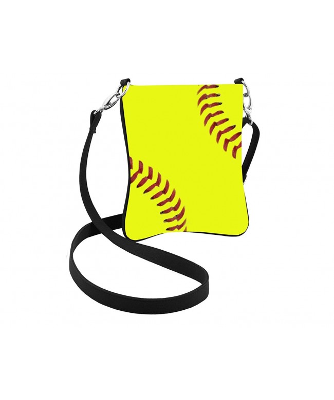 Softball Stitch Design Crossbody Hipster