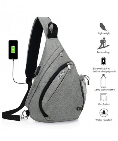 Peicees Backpack Crossbody Daypack Rucksack