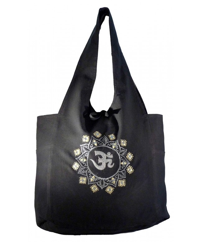 Om Yoga Bag Shoulder Embrodiered