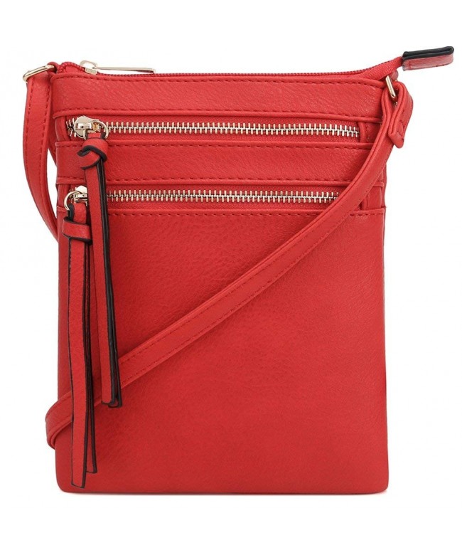 VOCUS Genuine Leather Crossbody Functional