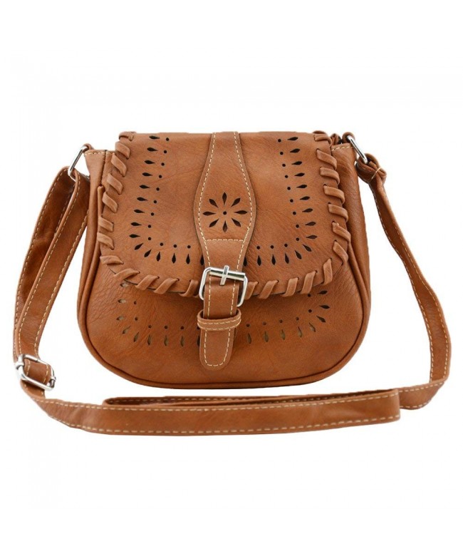 Bausweety Crossbody Vintage Leather Shoulder