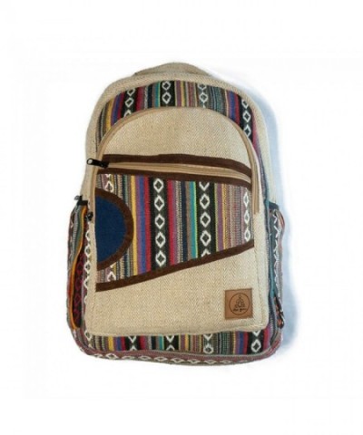 Natural Large Hemp Backpack Eco Friendly