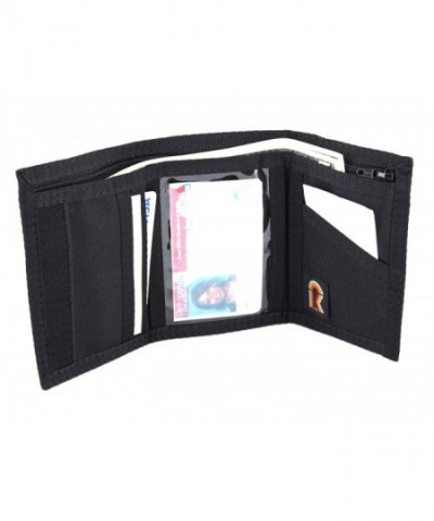 Trifold Wallet INSIDE Closure Black