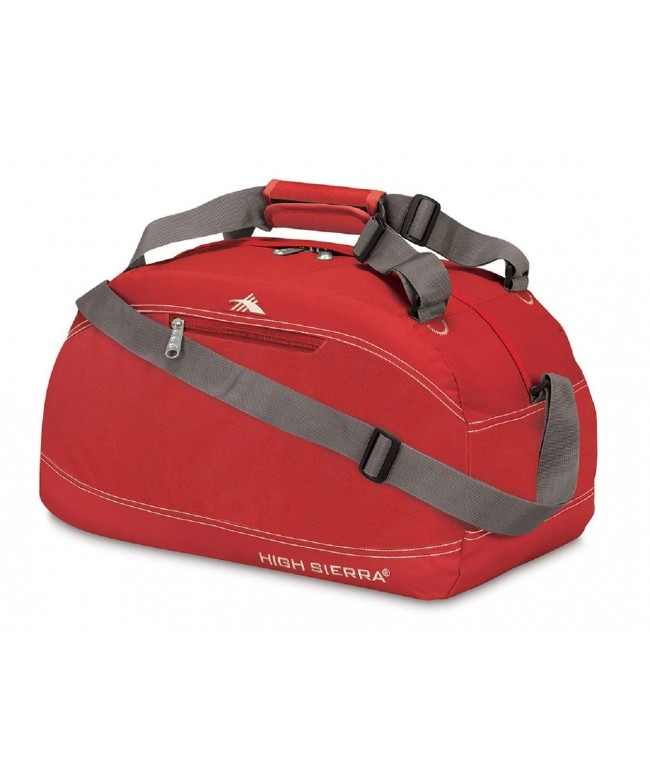 High Sierra Pack N Go Duffel Carmine