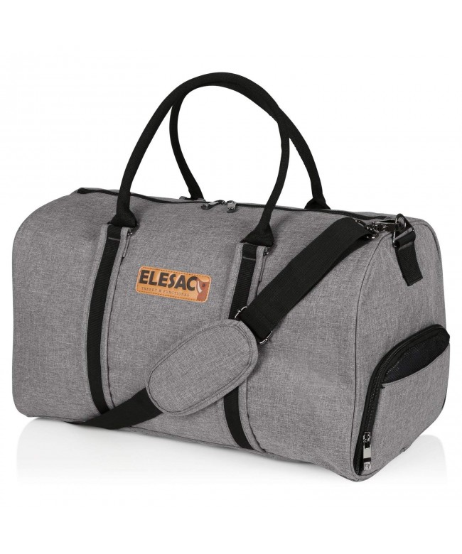 EleSac Canvas Style Duffel Compartment