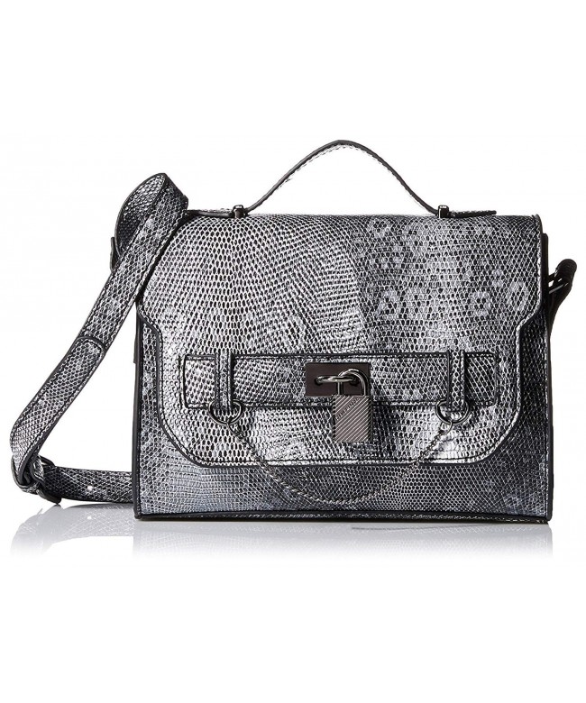 Steve Madden Womens Cross Body Lizard