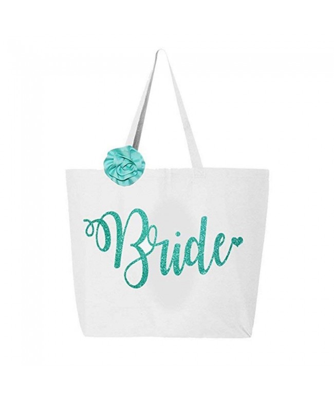 Classy Bride Glitter Tote Bag