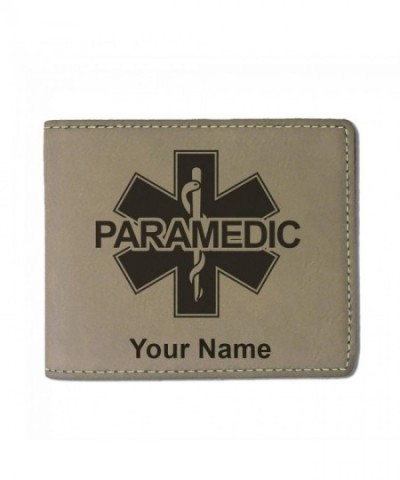 Leather Paramedic Personalized Engraving Included
