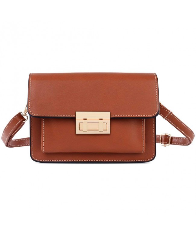 Small Crossbody Leather Shoulder Satchel