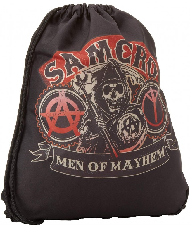 Sons Anarchy Samcro Backsack Black