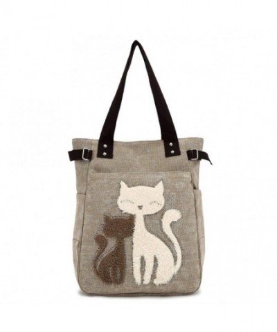 Women Canvas Handbag Cartoon Shoulder