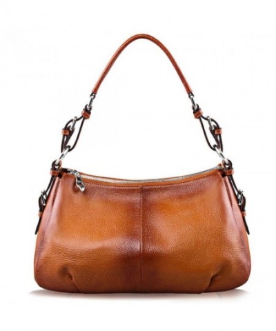 S ZONE Genuine Leather Shoulder Top handle