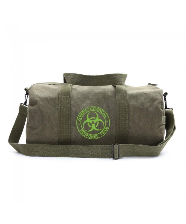 Zombie Outbreak Response Heavyweight Canvas