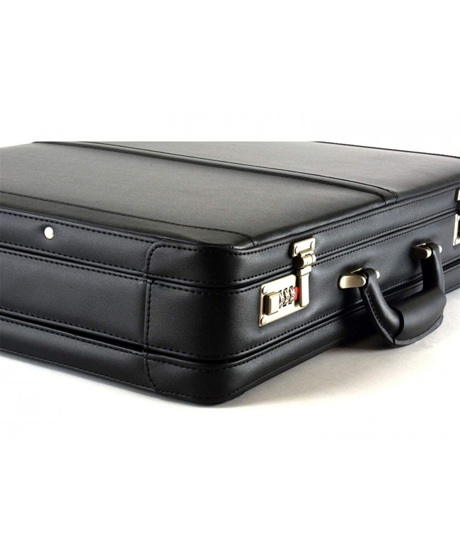 locking briefcase with shoulder strap