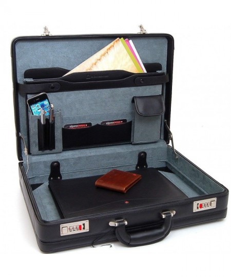 mens briefcase with combination lock