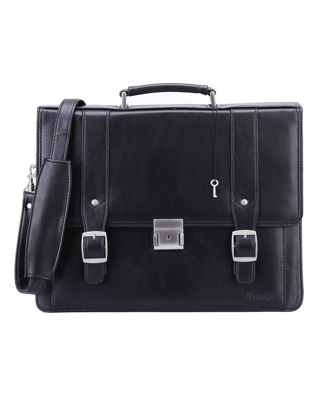 Ronts Leather Briefcase Messenger Shoulder